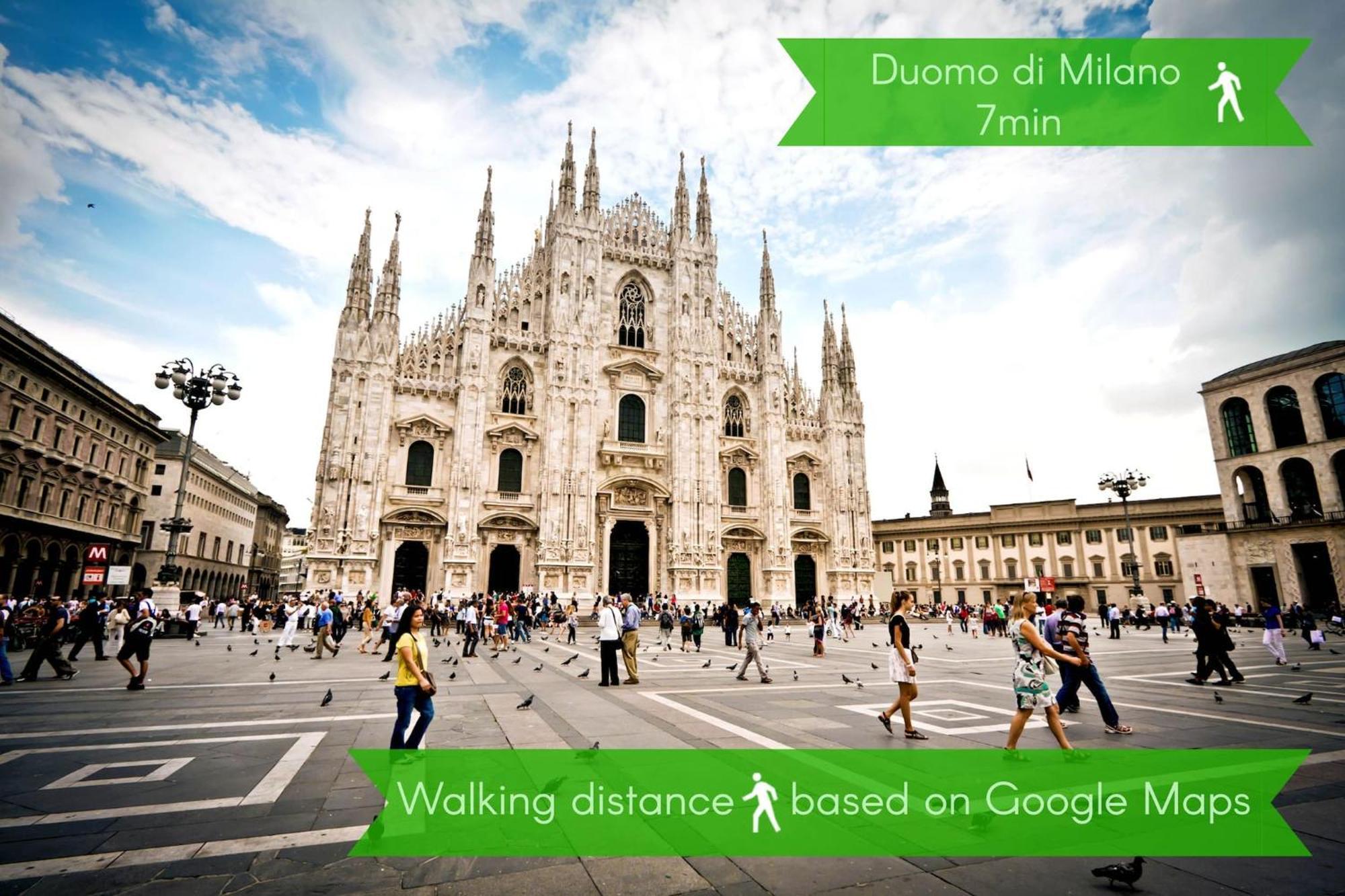 San Babila Central Tower With Panoramic Terrace Overlooking Duomo By Rentopolis ミラノ エクステリア 写真